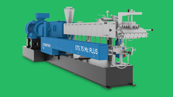 Coperion STS Mc PLUS Doppelschneckenextruder
