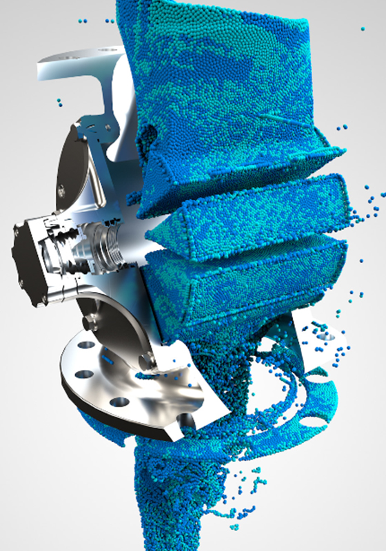 Rendering of Rotary Valve