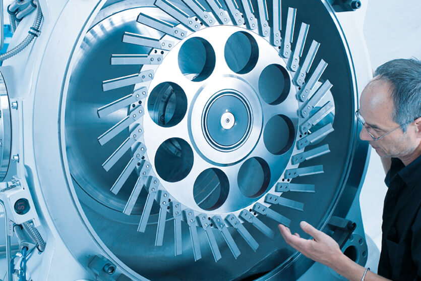 Coperion Service Unterwassergranulierung