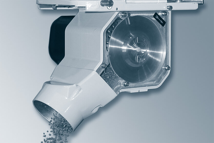 Coperion K-Tron BSP-135 Bulk Solids Pump feeding pellets