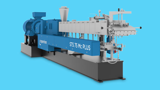 Coperion STS Doppelschneckenextruder