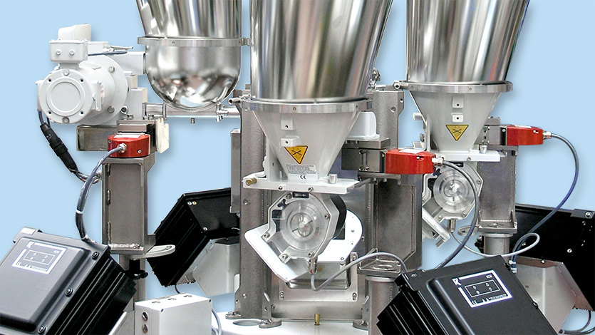 Coperion K-Tron K4G Dosier- und Mischstation