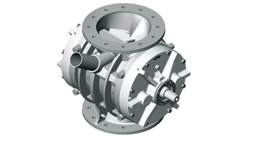 Coperion ZVH Zellenradschleuse, Produktansicht