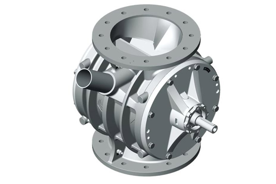 The ZVB rotary valve is designed for gentle pellet handling and seamless bulk material feeding.