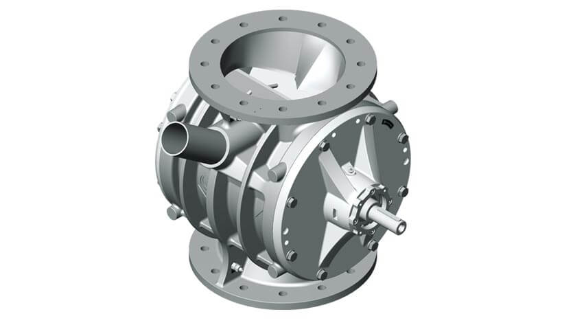 Coperion ZVD Zellenradschleuse, Produktansicht