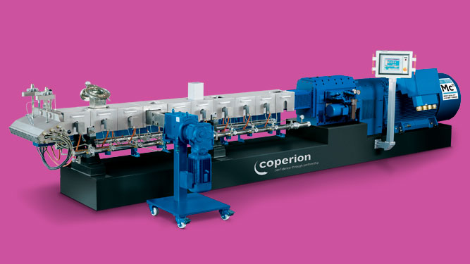 Coperion STS Mc11 Doppelschneckenextruder