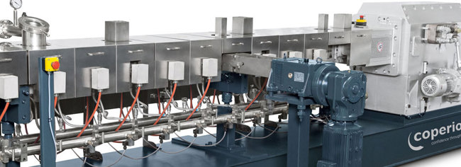 Coperion STS Twin Screw Exruder for Erema recycling plant header image