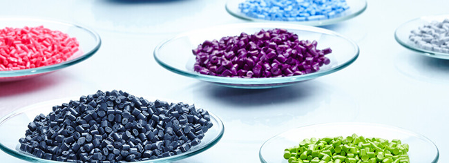 Coperion bunte Granulate