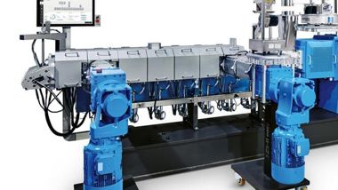 Coperion Kunststoff-Recycling - ZSK Extruder