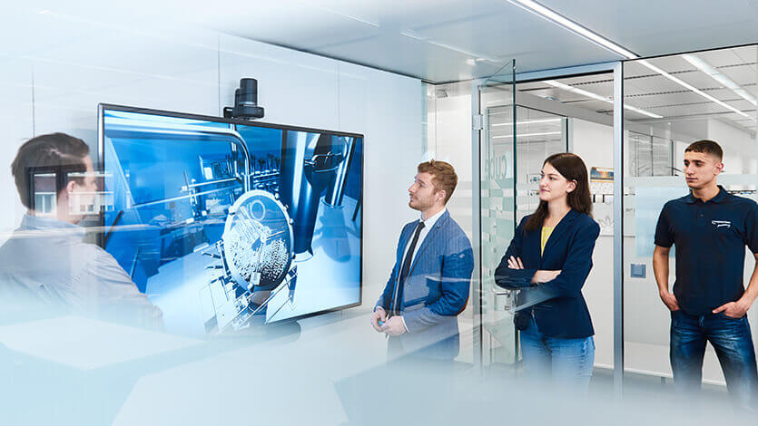 Studenten im Meeting