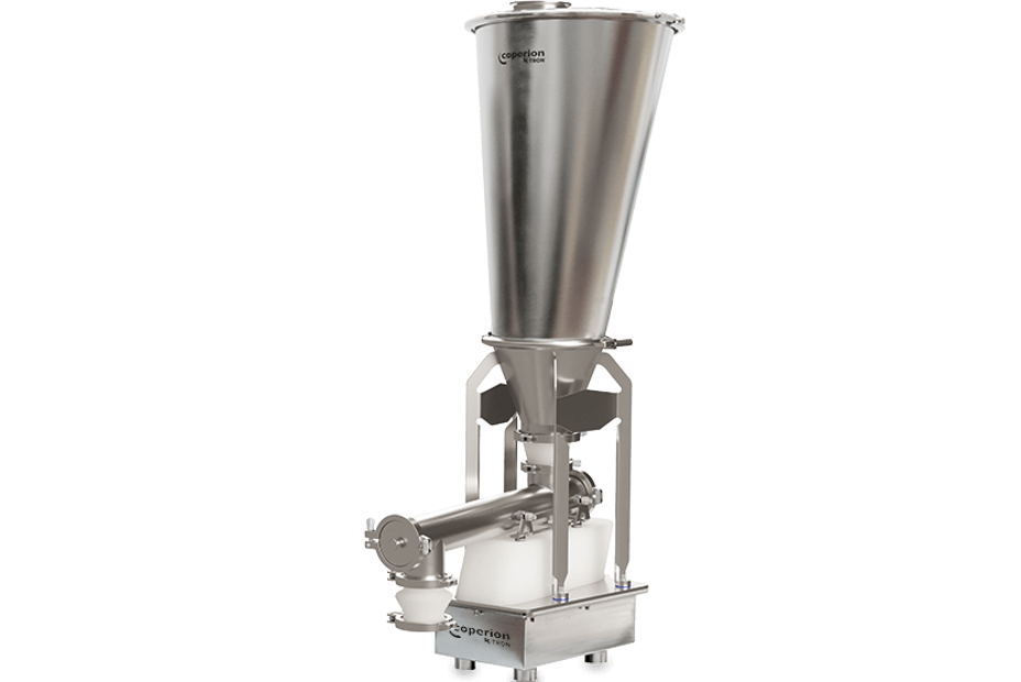 Pharma-Vibrationsdosierer V200 auf D4 Waage
