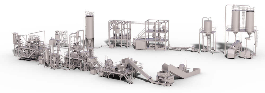 Coperion und Herbold Meckesheim - Gesamtnanlagen für das Recycling von Kunststoff