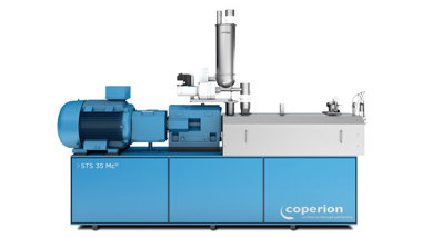 Coperion STS 35 Mc11 Doppelschneckenextruder für die Herstellung von Masterbatch