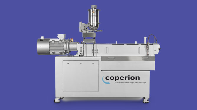 Coperion STS 25 Mc11 Labor-Doppelschneckenextruder