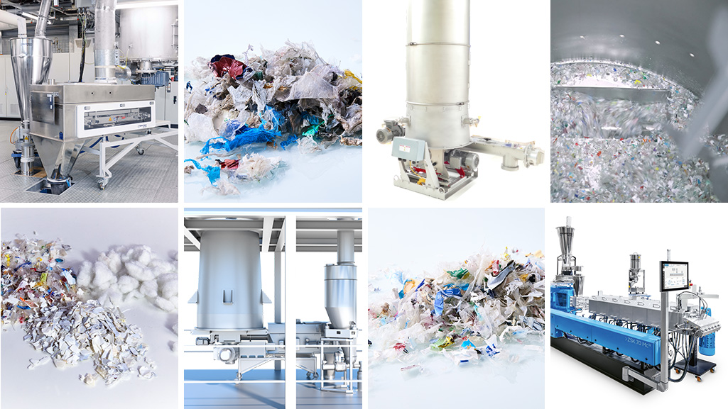 Handling Fluffy Materials in Plastics Recycling: Storage, Discharge & Feeding Solutions