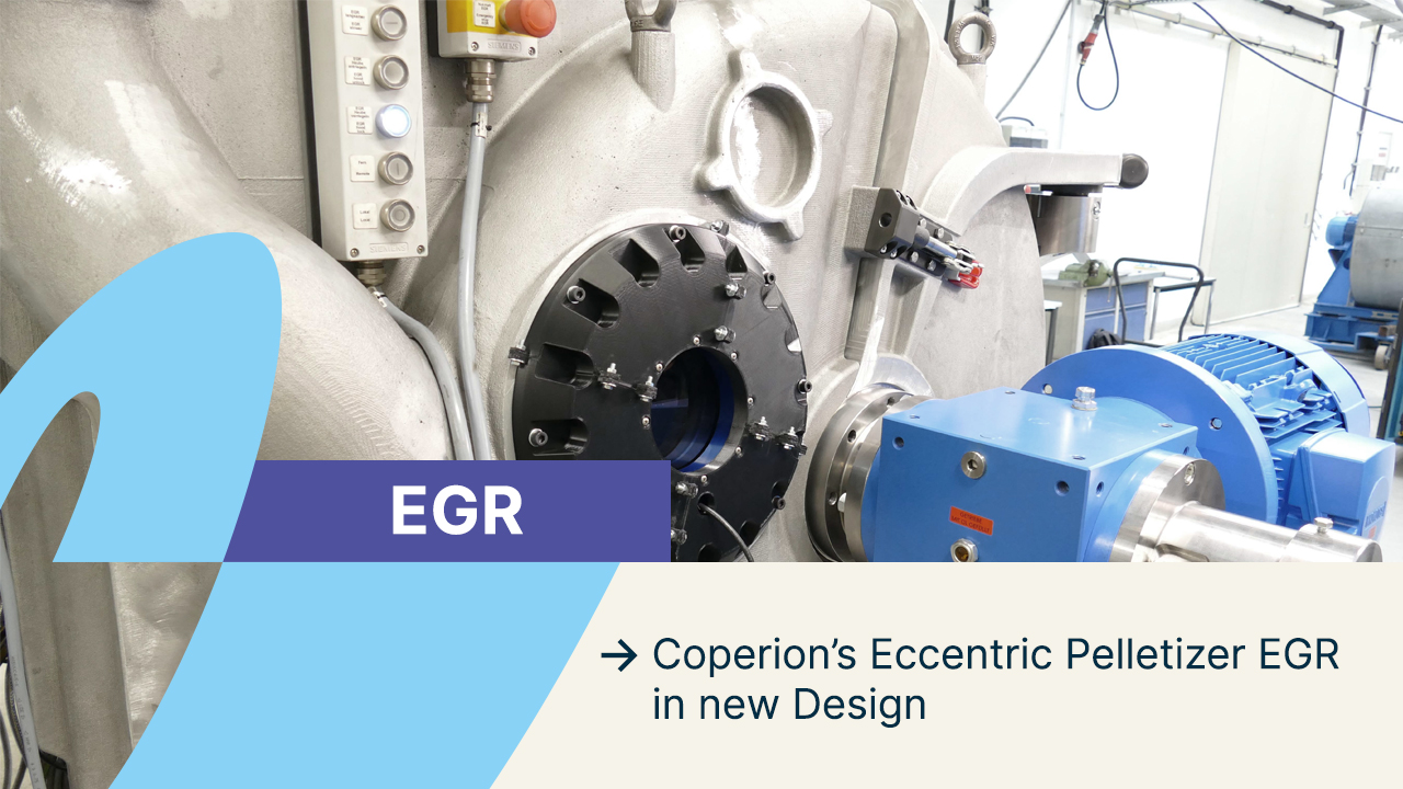 Coperion Eccentric Pelletizer